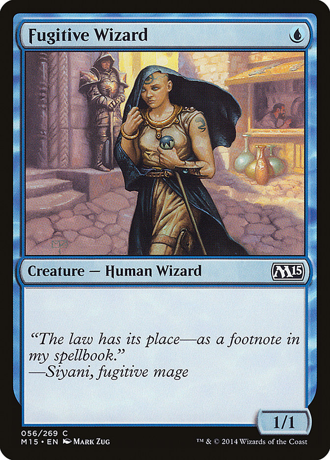 Fugitive Wizard [Magic 2015] | Card Citadel