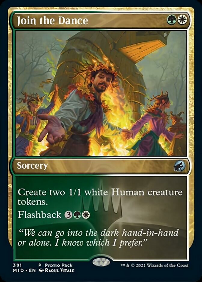 Join the Dance (Promo Pack) [Innistrad: Midnight Hunt Promos] | Card Citadel
