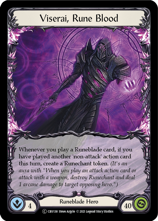 Viserai, Rune Blood [CRU138] Unlimited Normal | Card Citadel