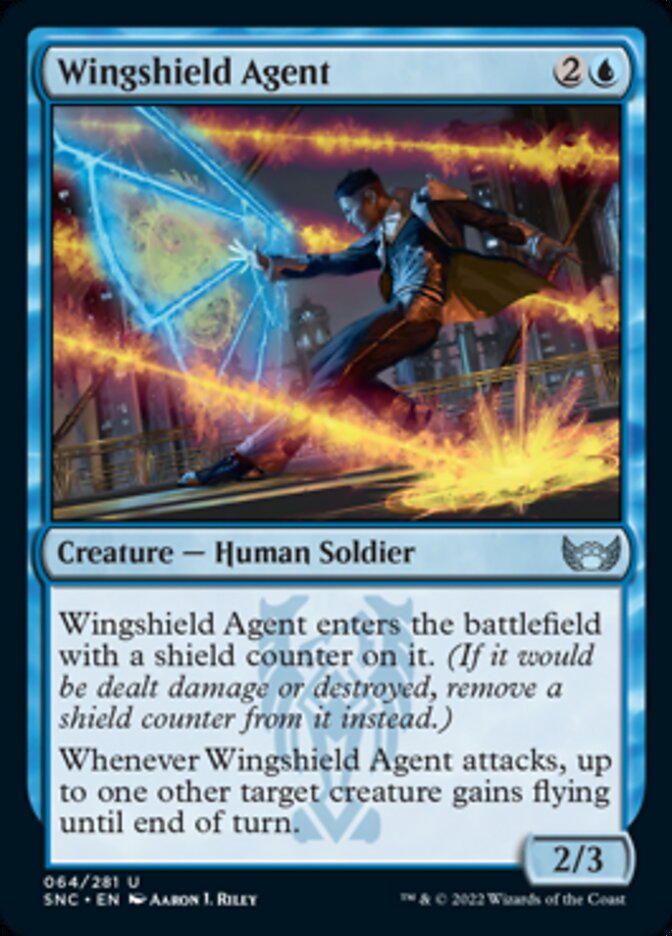 Wingshield Agent [Streets of New Capenna] | Card Citadel