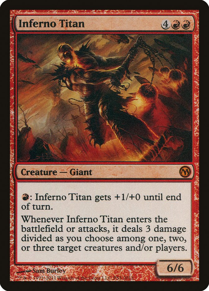 Inferno Titan [Duels of the Planeswalkers 2011 Promos ] | Card Citadel