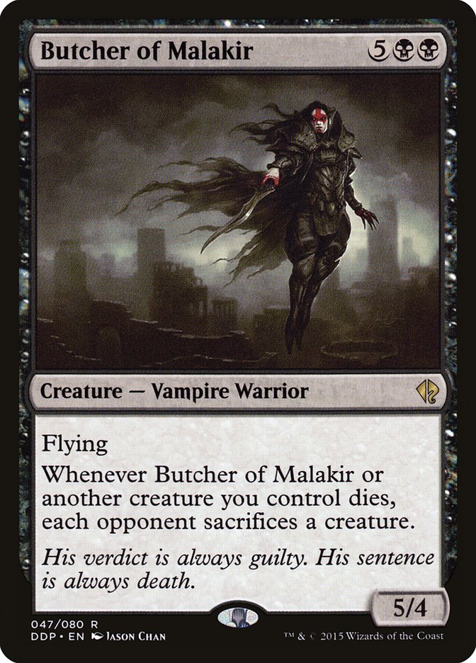 Butcher of Malakir [Duel Decks: Zendikar vs. Eldrazi] | Card Citadel