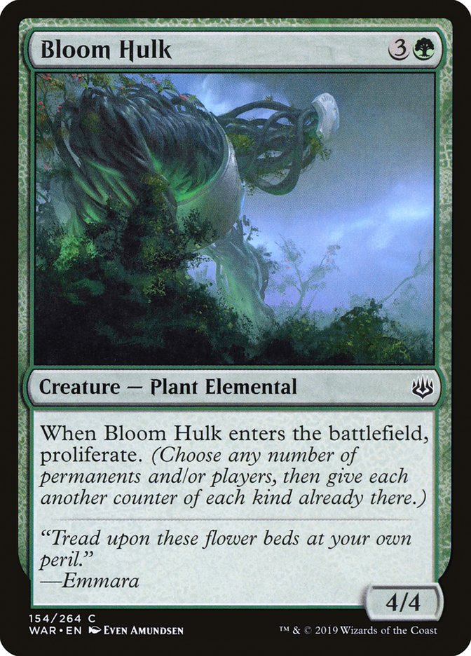 Bloom Hulk [War of the Spark] | Card Citadel