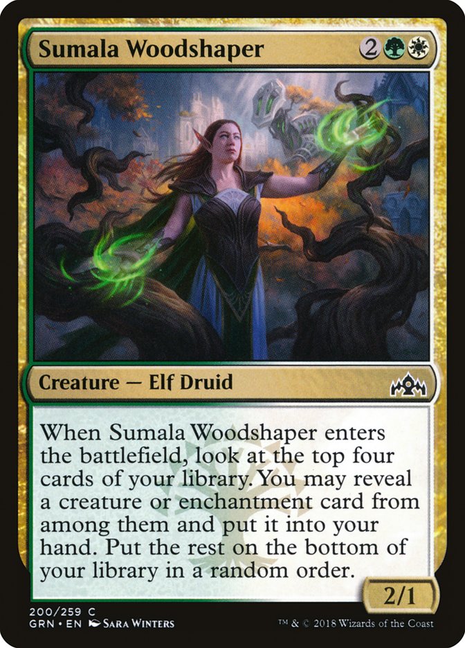 Sumala Woodshaper [Guilds of Ravnica] | Card Citadel