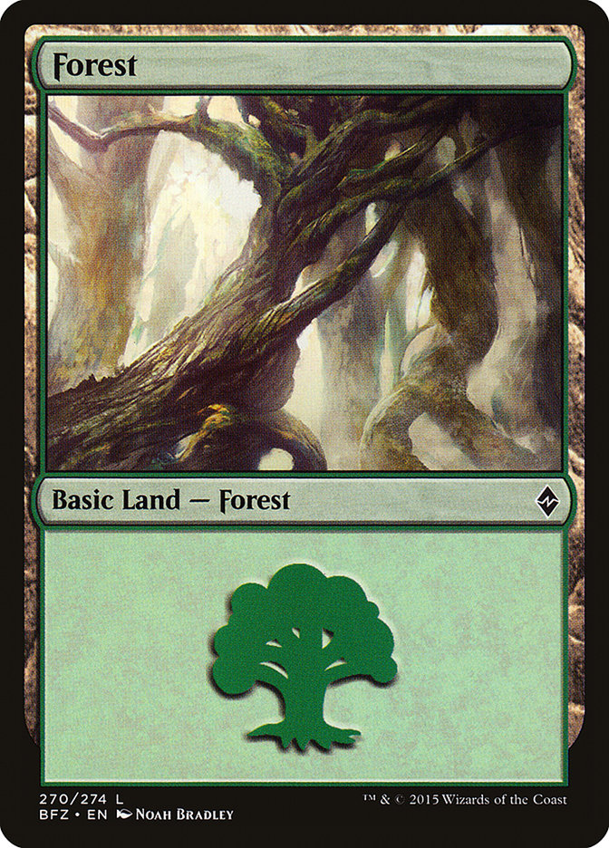 Forest [Battle for Zendikar] | Card Citadel