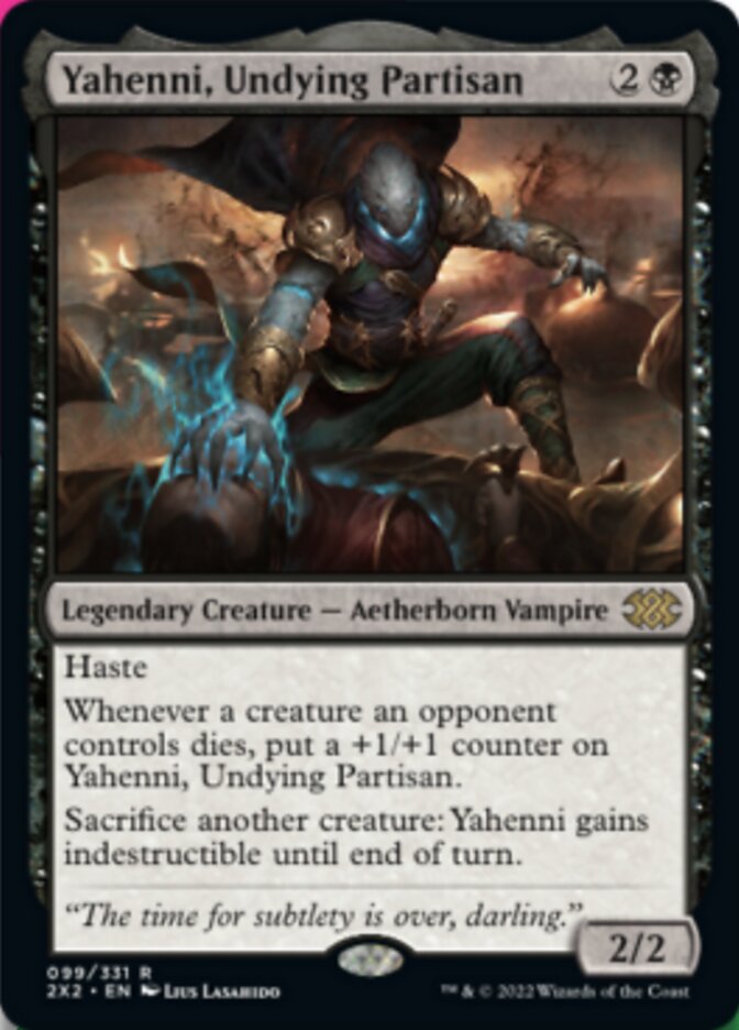 Yahenni, Undying Partisan [Double Masters 2022] | Card Citadel