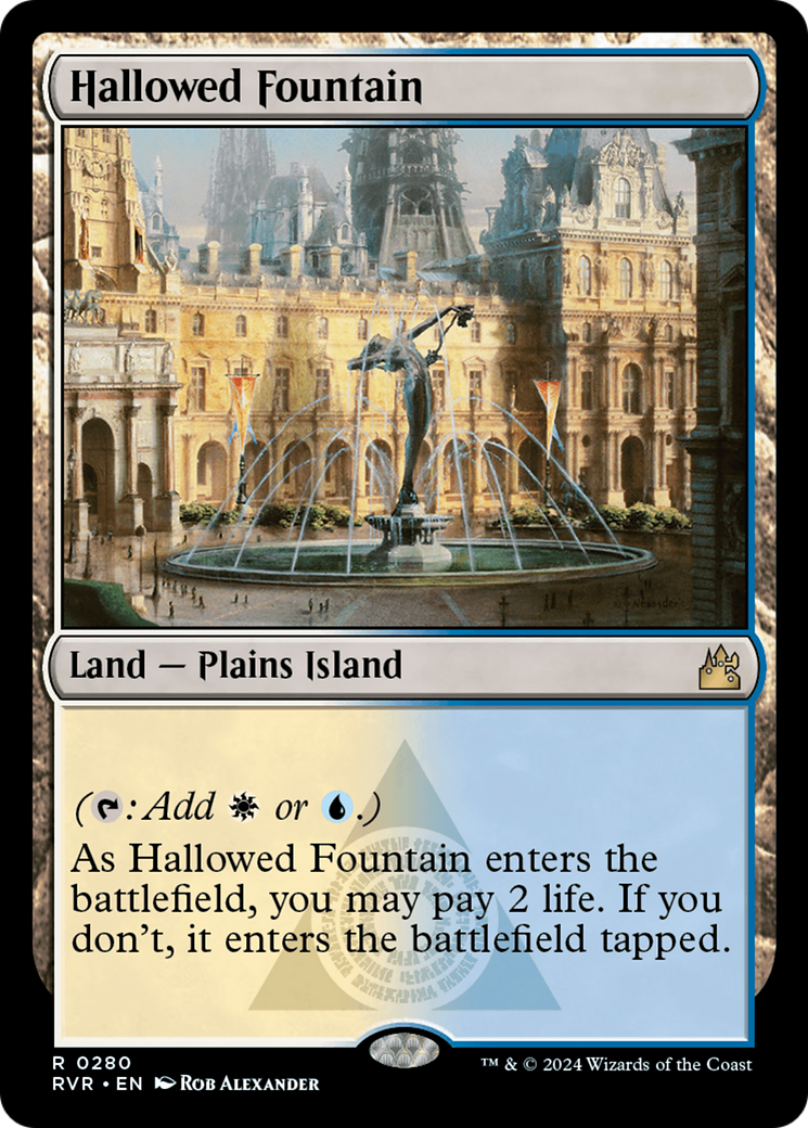 Hallowed Fountain [Ravnica Remastered] | Card Citadel