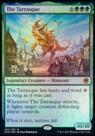 The Tarrasque [Dungeons & Dragons: Adventures in the Forgotten Realms Prerelease Promos] | Card Citadel