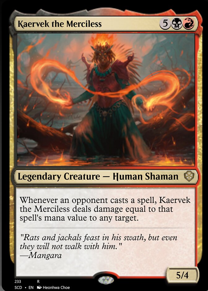 Kaervek the Merciless [Starter Commander Decks] | Card Citadel