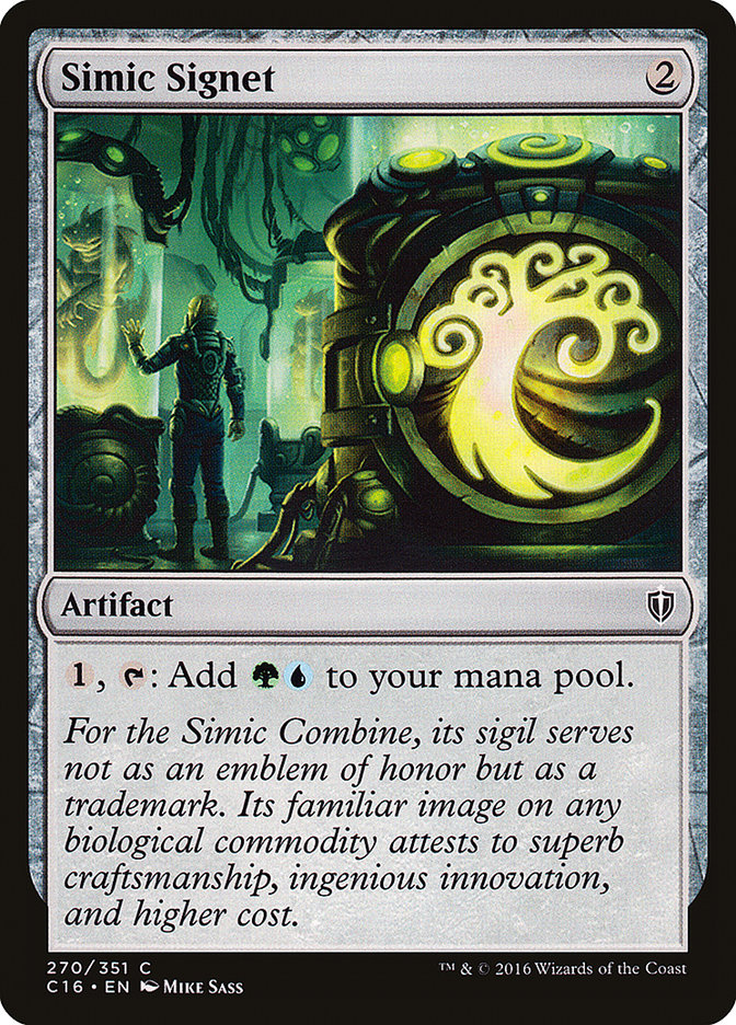 Simic Signet [Commander 2016] | Card Citadel