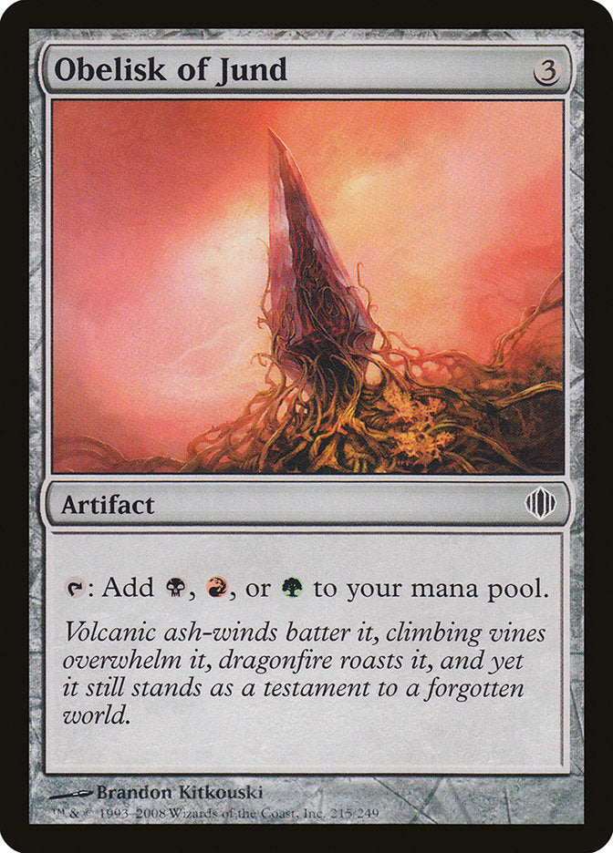 Obelisk of Jund [Shards of Alara] | Card Citadel