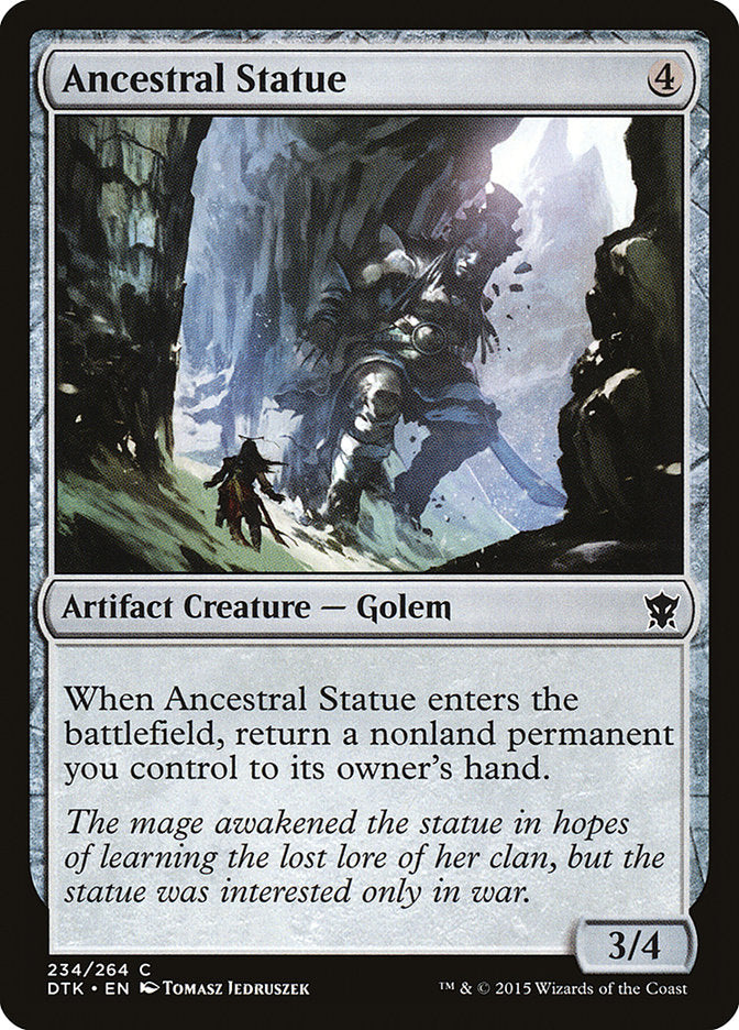 Ancestral Statue [Dragons of Tarkir] | Card Citadel