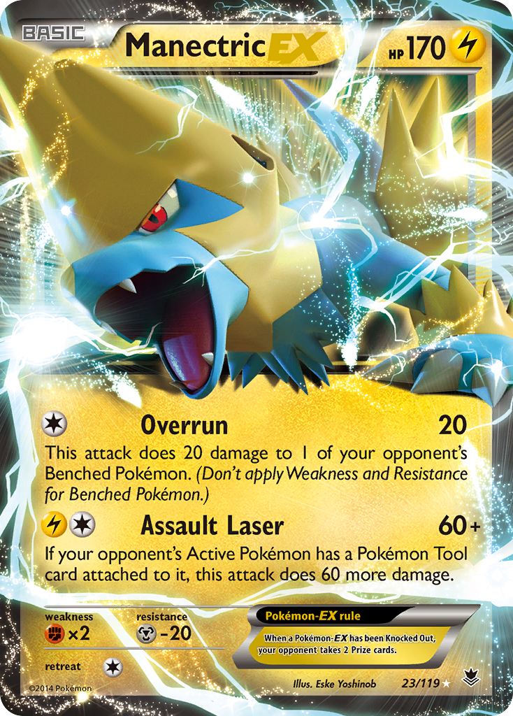 Manectric EX (23/119) [XY: Phantom Forces] | Card Citadel