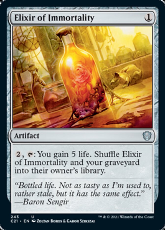 Elixir of Immortality [Commander 2021] | Card Citadel