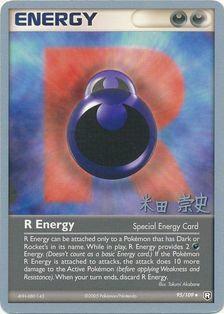 R Energy (95/109) (Dark Tyranitar Deck - Takashi Yoneda) [World Championships 2005] | Card Citadel