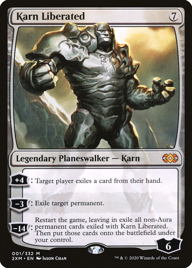 Karn Liberated [Double Masters] | Card Citadel