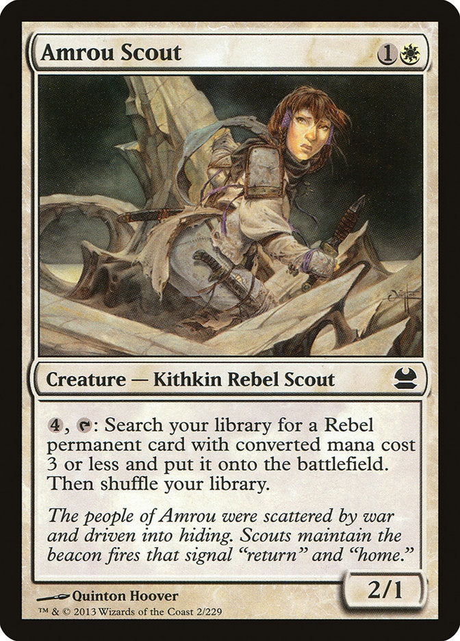 Amrou Scout [Modern Masters] | Card Citadel