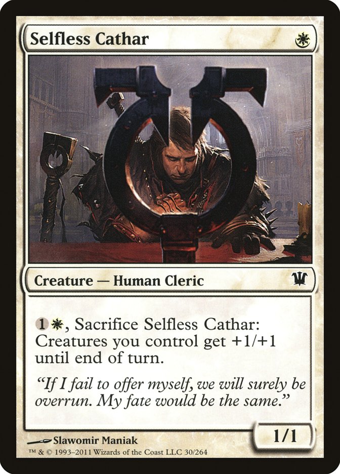 Selfless Cathar [Innistrad] | Card Citadel