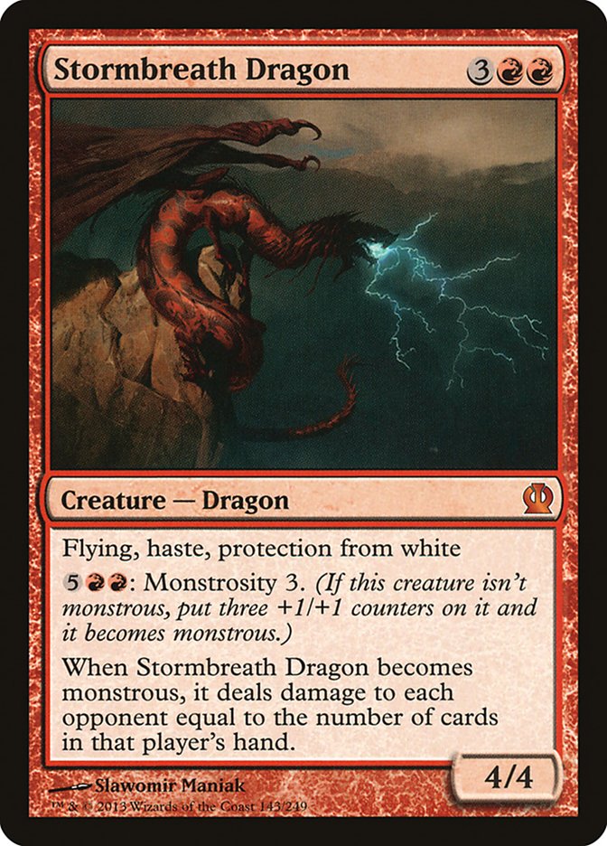 Stormbreath Dragon [Theros] | Card Citadel