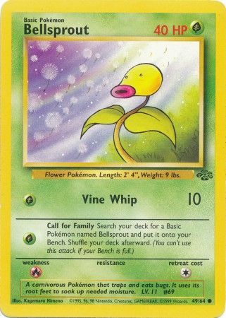 Bellsprout (49/64) [Jungle Unlimited] | Card Citadel