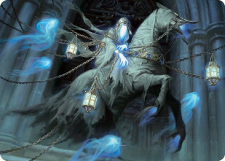 Patrician Geist Art Card [Innistrad: Midnight Hunt Art Series] | Card Citadel