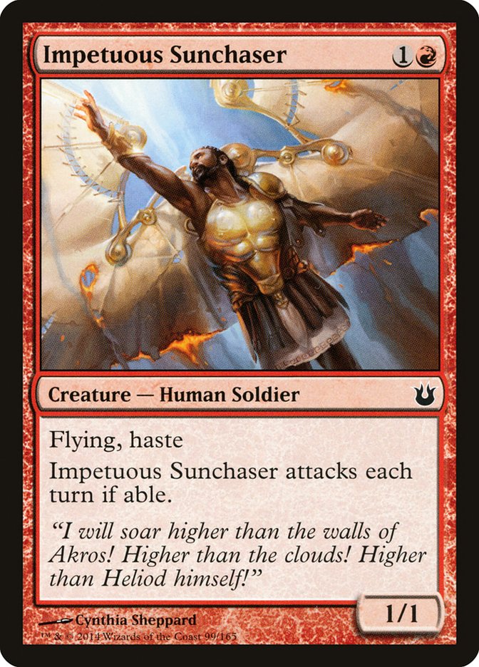 Impetuous Sunchaser [Born of the Gods] | Card Citadel