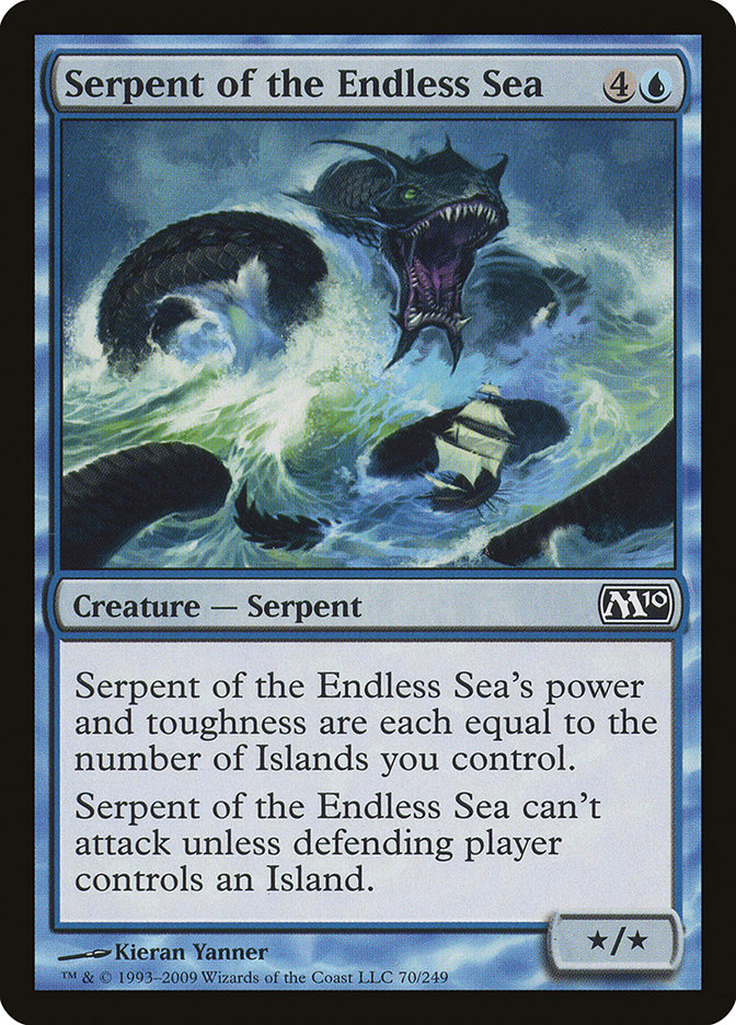 Serpent of the Endless Sea [Magic 2010] | Card Citadel