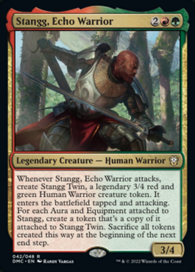 Stangg, Echo Warrior [Dominaria United Commander] | Card Citadel