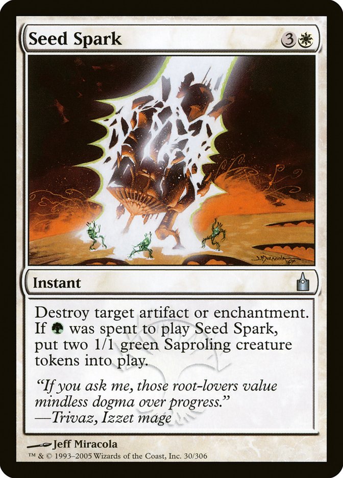 Seed Spark [Ravnica: City of Guilds] | Card Citadel