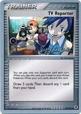 TV Reporter (82/101) (Rambolt - Jeremy Scharff-Kim) [World Championships 2007] | Card Citadel