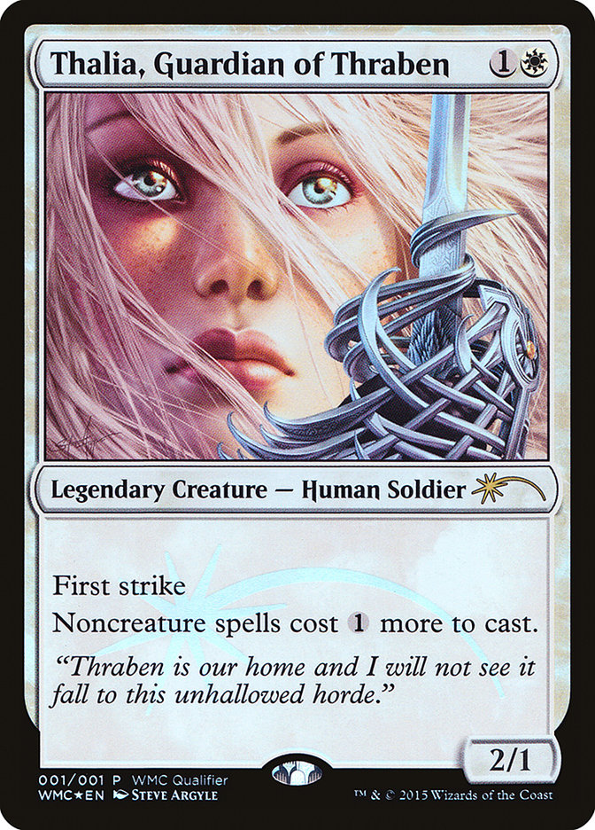 Thalia, Guardian of Thraben [World Magic Cup Qualifiers] | Card Citadel