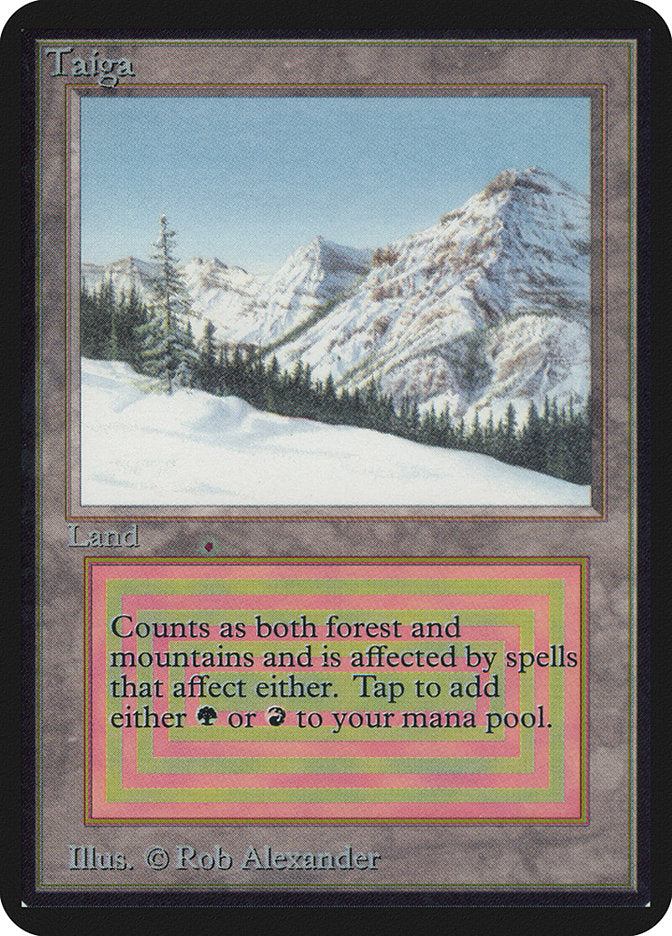 Taiga [Limited Edition Alpha] | Card Citadel