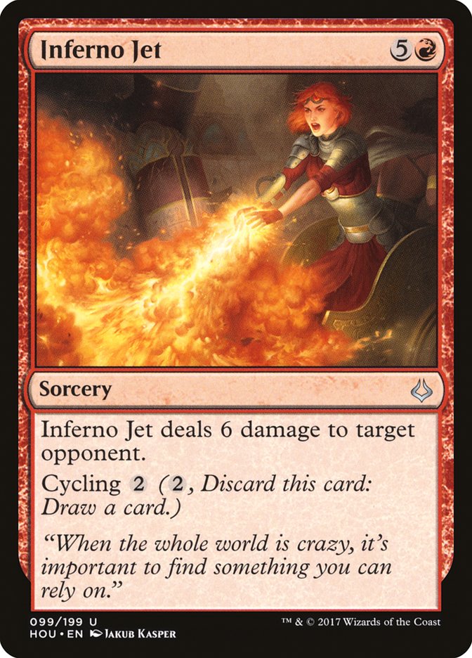 Inferno Jet [Hour of Devastation] | Card Citadel