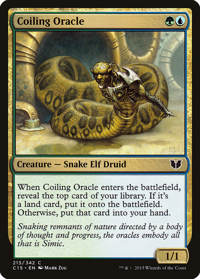 Coiling Oracle [Commander 2015] | Card Citadel