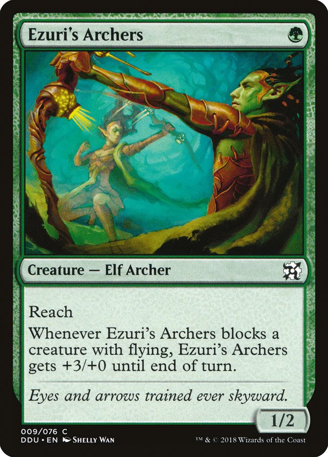 Ezuri's Archers [Duel Decks: Elves vs. Inventors] | Card Citadel