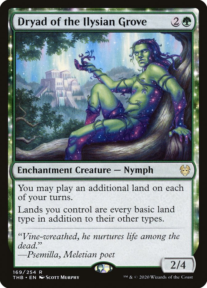Dryad of the Ilysian Grove [Theros Beyond Death] | Card Citadel