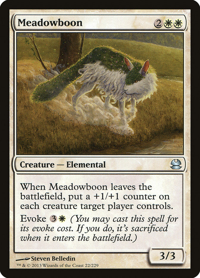 Meadowboon [Modern Masters] | Card Citadel