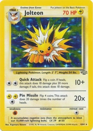 Jolteon (4/64) [Jungle Unlimited] | Card Citadel