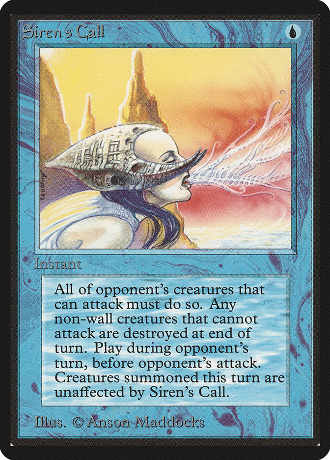Siren's Call [Limited Edition Beta] | Card Citadel