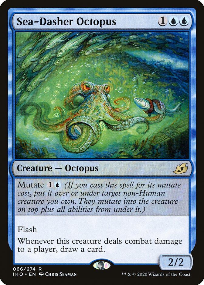 Sea-Dasher Octopus [Ikoria: Lair of Behemoths] | Card Citadel