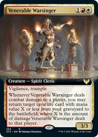 Venerable Warsinger (Extended) [Strixhaven: School of Mages] | Card Citadel