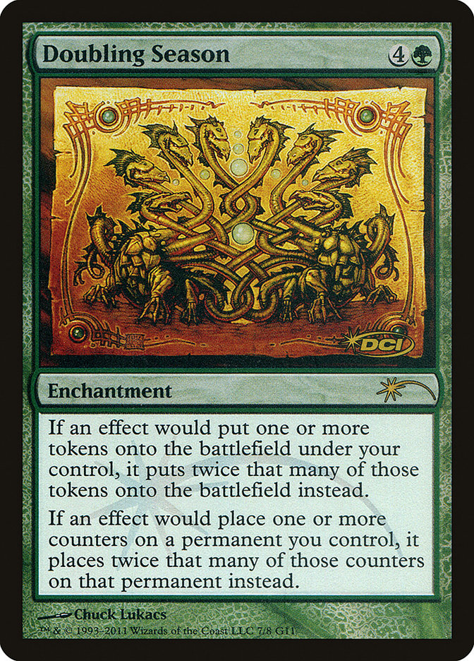 Doubling Season [Judge Gift Cards 2011] | Card Citadel