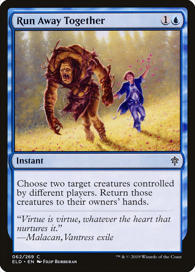 Run Away Together [Throne of Eldraine] | Card Citadel