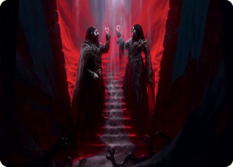Vampires' Vengeance Art Card [Innistrad: Crimson Vow Art Series] | Card Citadel