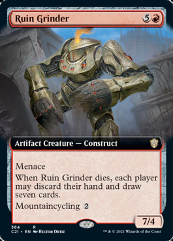 Ruin Grinder (Extended) [Commander 2021] | Card Citadel