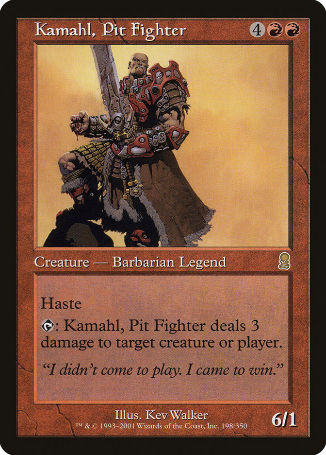 Kamahl, Pit Fighter [Odyssey] | Card Citadel