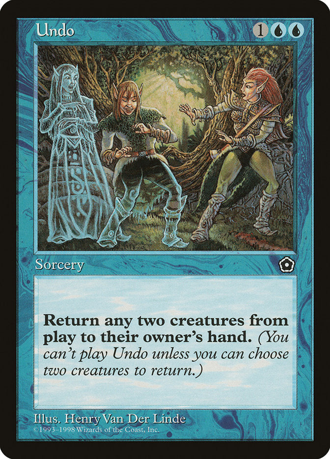 Undo [Portal Second Age] | Card Citadel