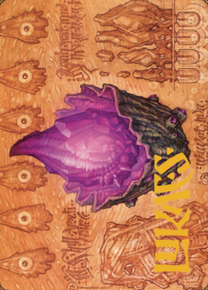 Thorn of Amethyst Art Card (Gold-Stamped Signature) [The Brothers' War Art Series] | Card Citadel