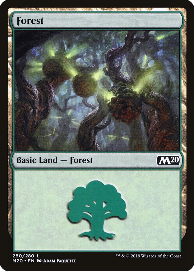 Forest (#280) [Core Set 2020] | Card Citadel