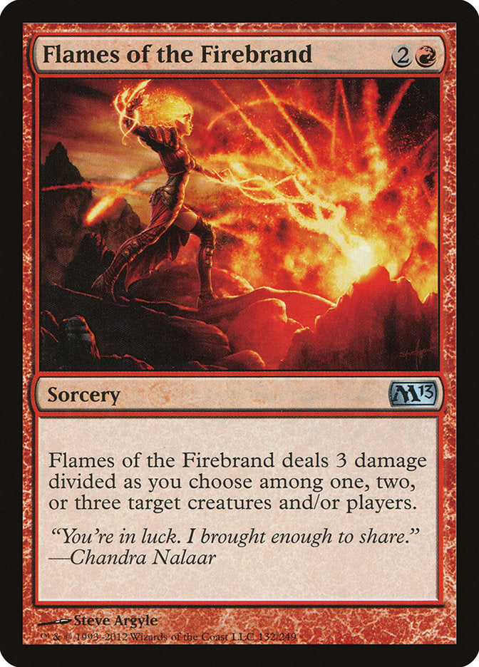 Flames of the Firebrand [Magic 2013] | Card Citadel